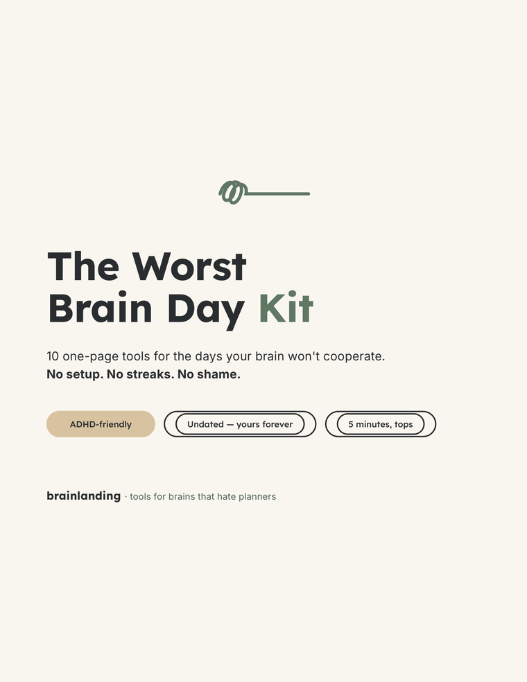 The Worst Brain Day Kit cover